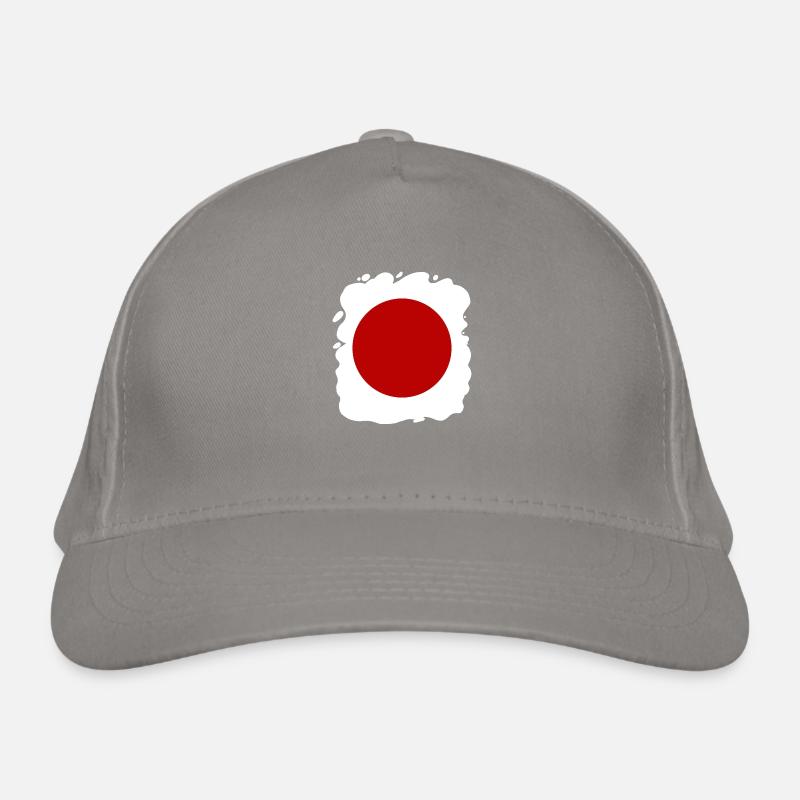 Drapeau du Japon Look Usé Nihon Drapeau Japonais Casquette classique bio