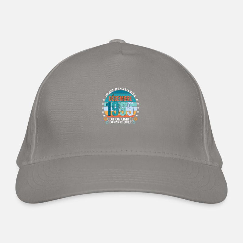 29e anniversaire Décembre 1995 idée Cadeau 29 ans Casquette classique bio