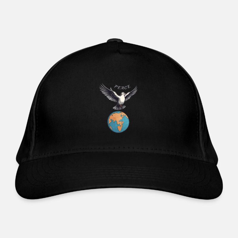 World Peace on Earth Organic Baseball Cap