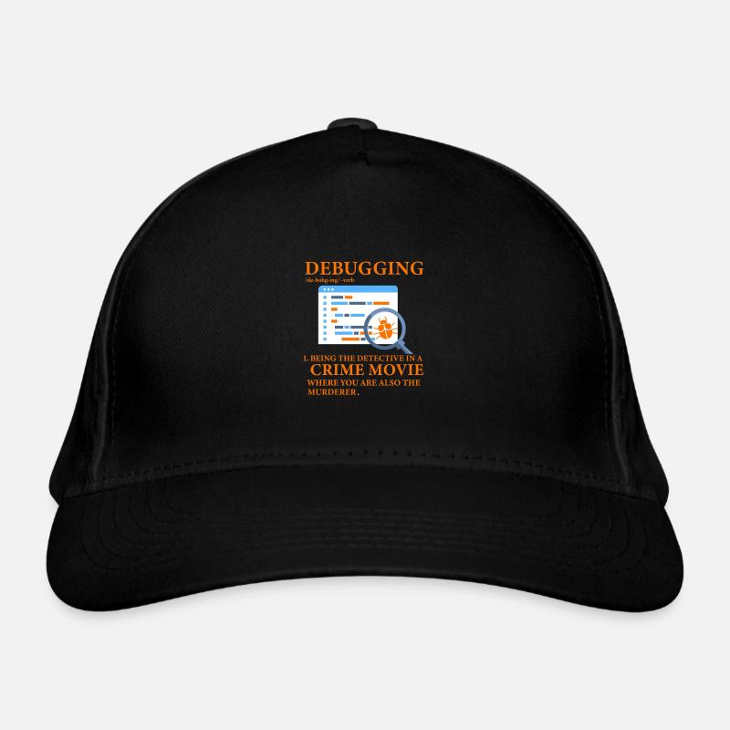 Debuggen Bio-Baseballkappe