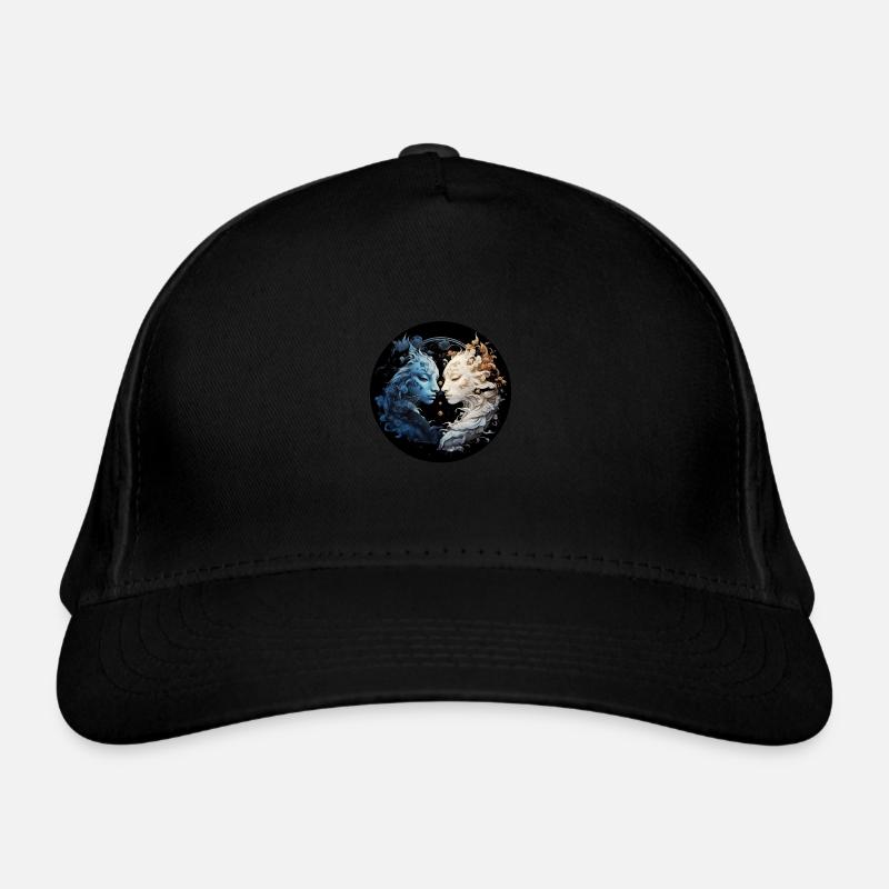 Yin Yang Organic Baseball Cap