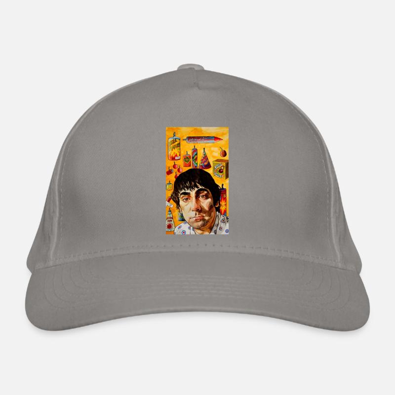 Hellblaues Touchpaper Bio-Baseballkappe