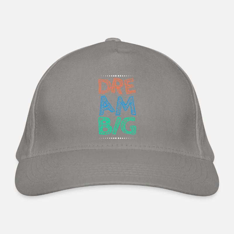Work hard Dream Big Organic Baseball Cap