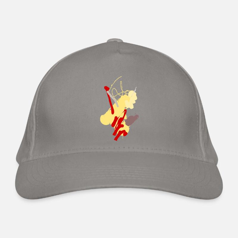 Point de couleur abstrait Casquette classique bio