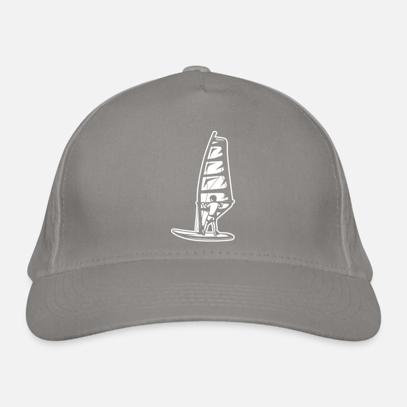 Windsurfer Junge Bio-Baseballkappe