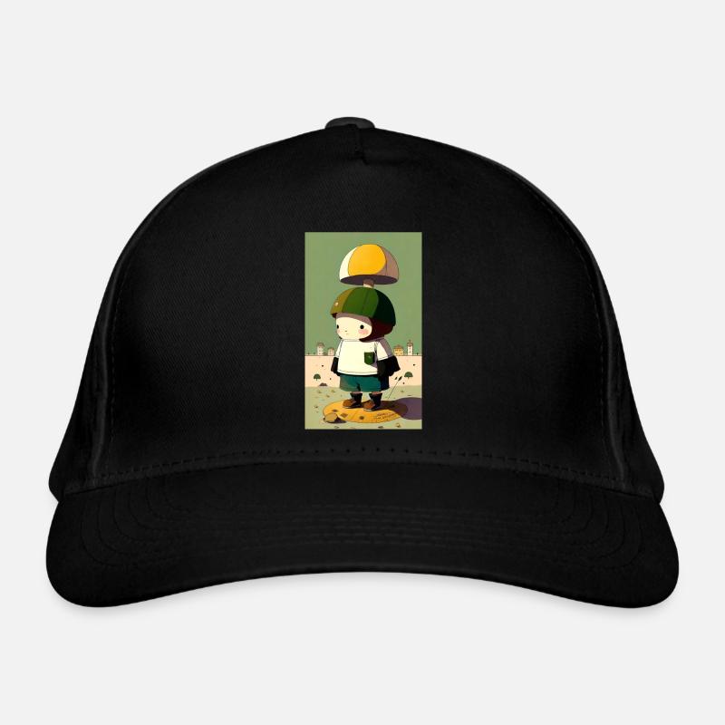 Mushroom champignon personnage Casquette classique bio