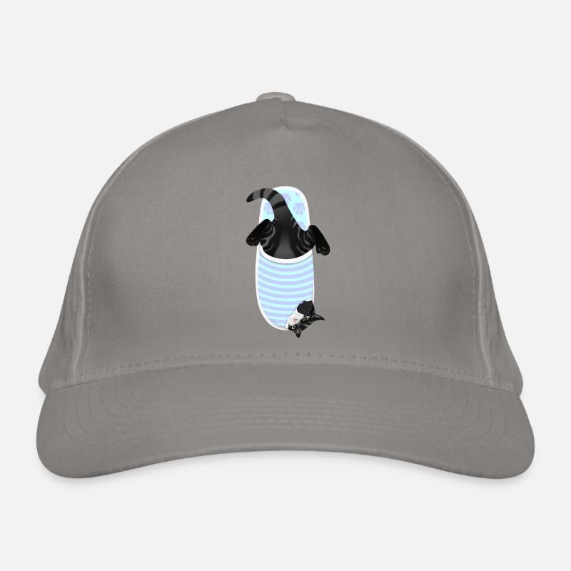 Chaton Noir Casquette classique bio