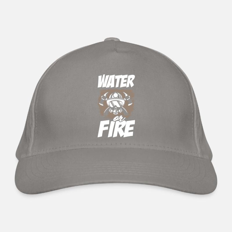 Water or Fire Firefighter Organic Baseball Cap