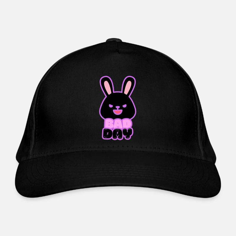 Bad Day Bunny Organic Baseball Cap