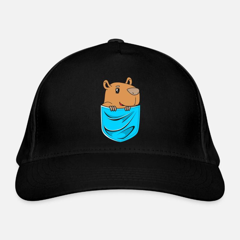 Capybara Organic Baseball Cap