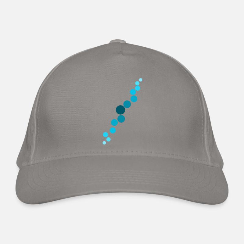 Blue bubbles Organic Baseball Cap
