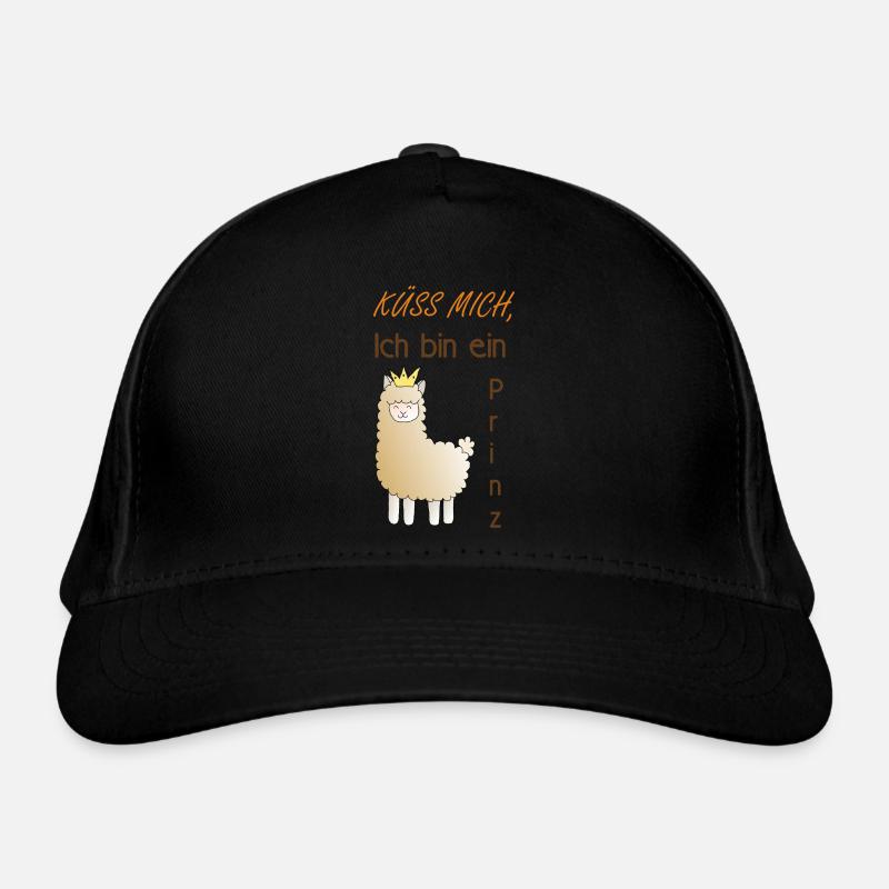 Küss mich, ich bin ein Prinz! Bio-Baseballkappe