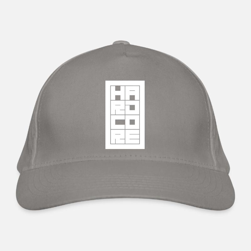 Logographe typographique hardcore audacieuse et blocée Casquette classique bio