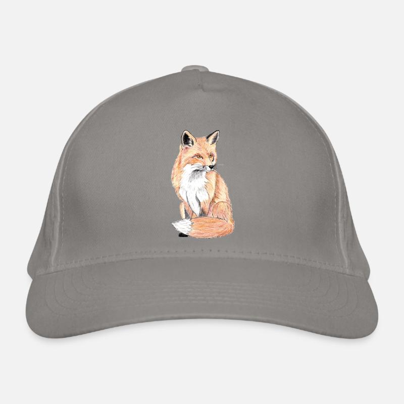 Petit renard des forêts - un compagnon doux Casquette classique bio