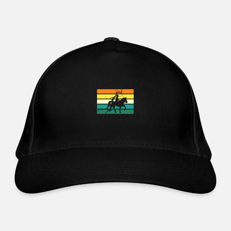 Riding Horses Organic Baseball Cap