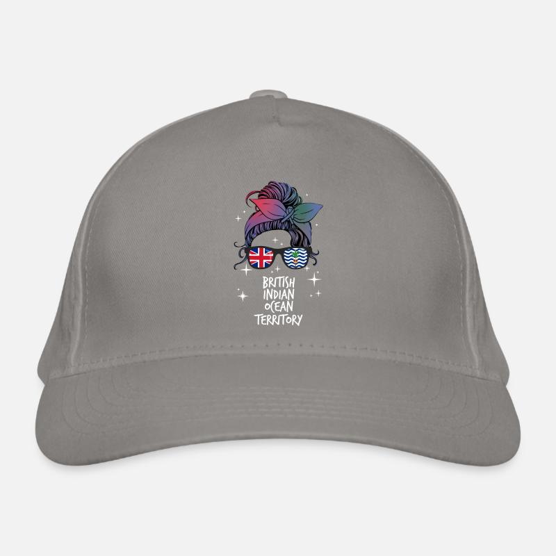 British Indian Ocean Territory Organic Baseball Cap