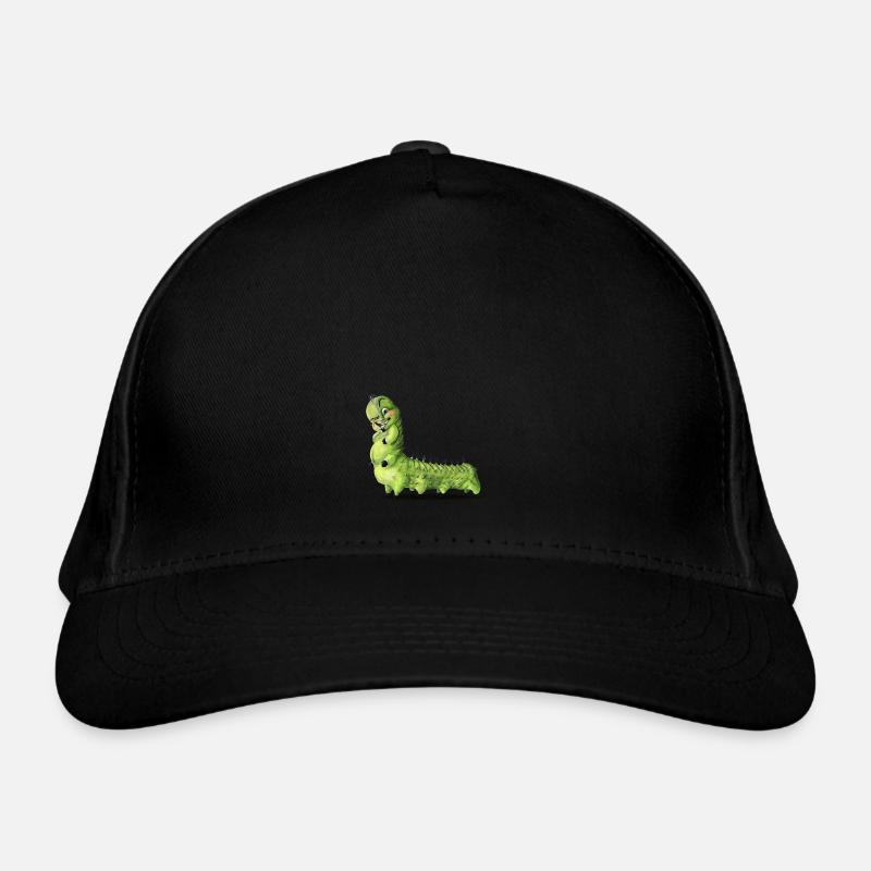 Raupe Bio-Baseballkappe