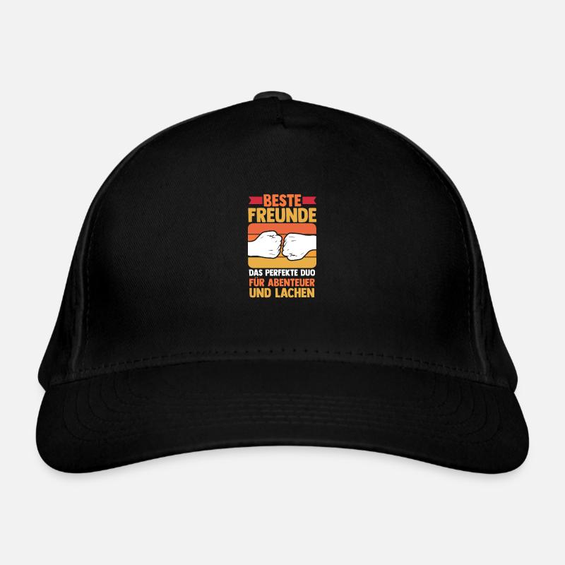 Best friends Organic Baseball Cap