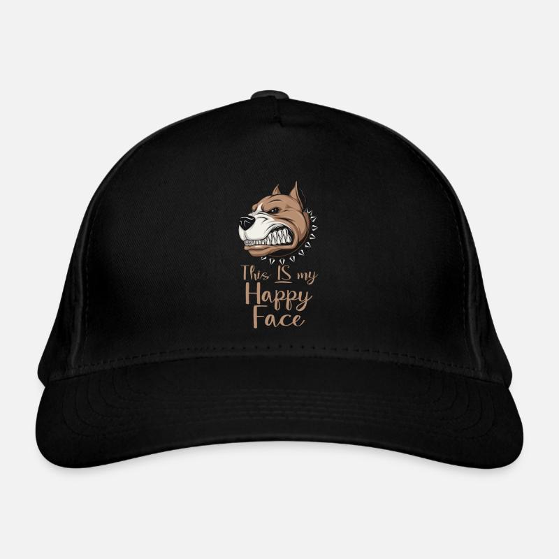 Angry face face angry Swedish Swedish dog Organic Baseball Cap