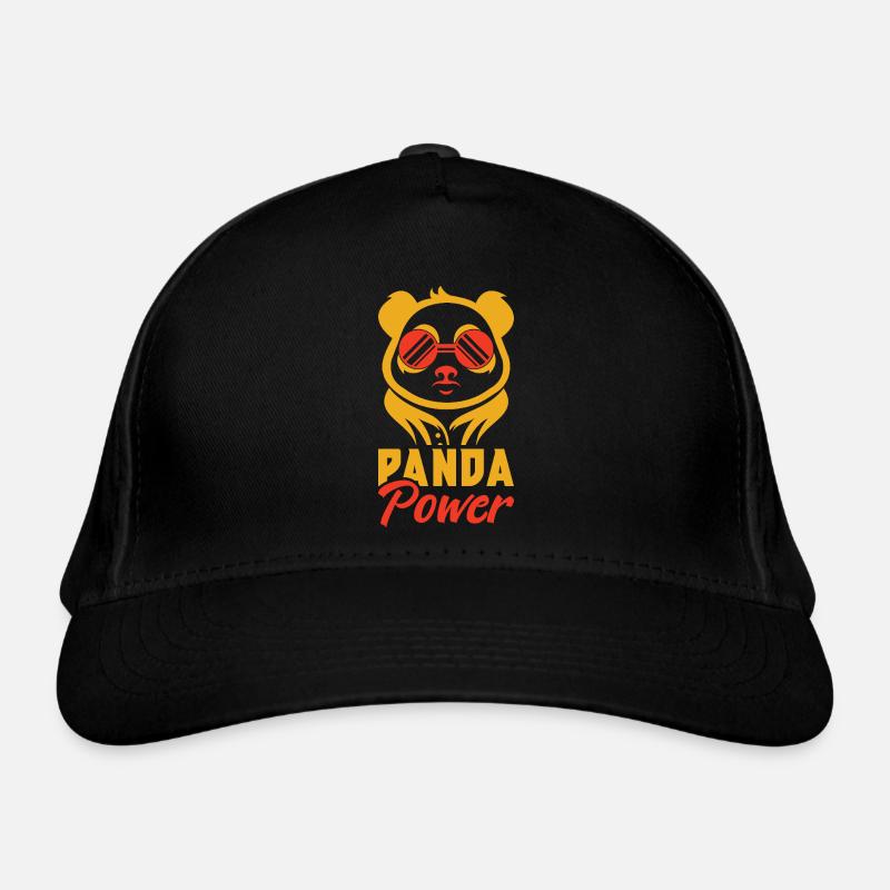Lustig Panda Pandabär Spruch Montag Geschenk Bio-Baseballkappe