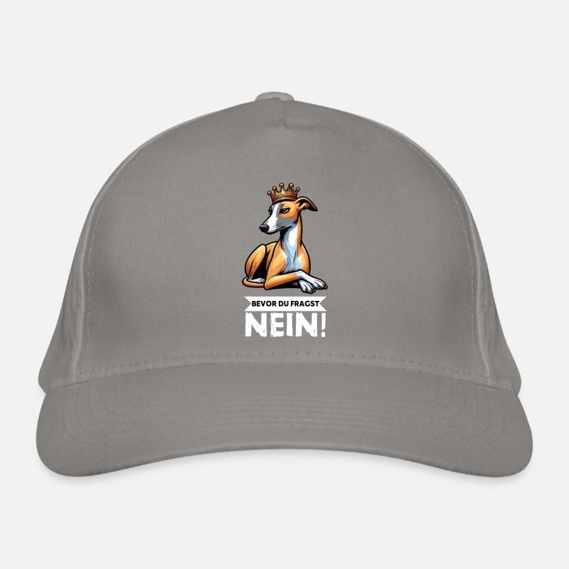 Avant de demander aux Whippets Greyhound Whippets Casquette classique bio