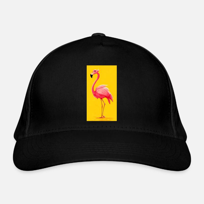 Flamingo Bio-Baseballkappe