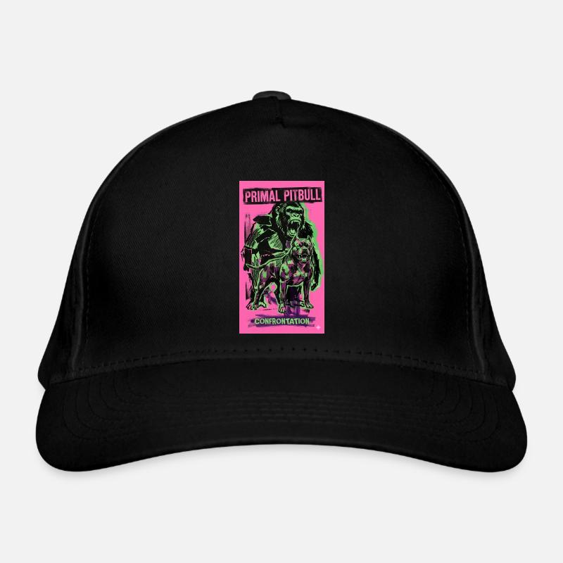 Primal Pitbull Confrontation Organic Baseball Cap