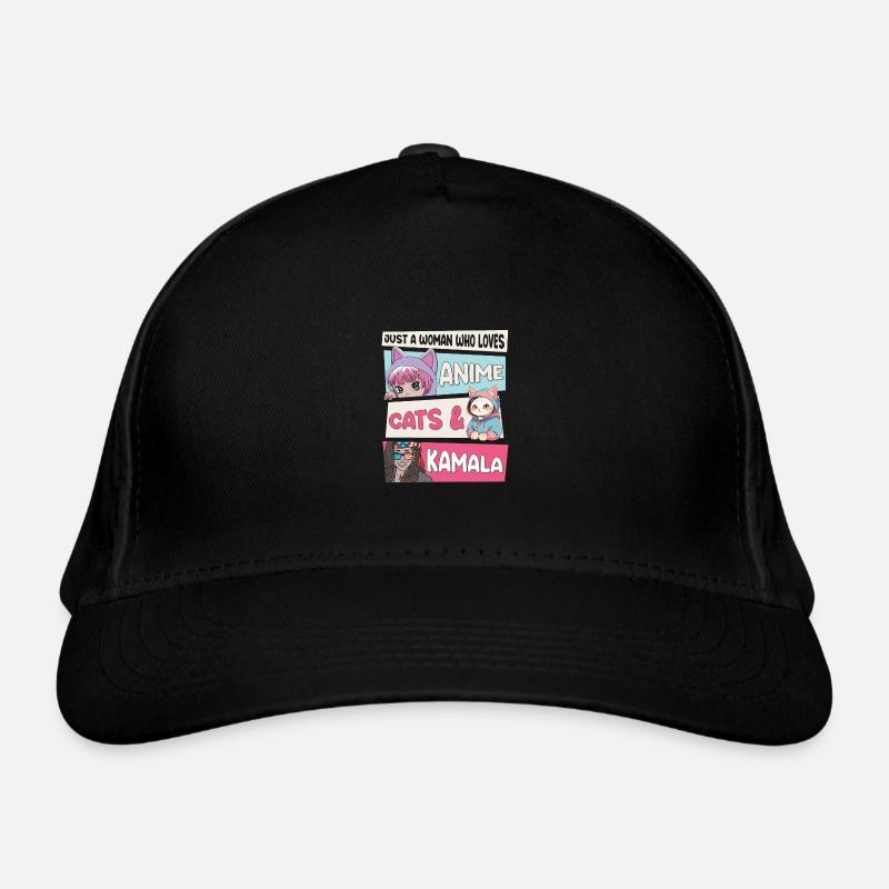 Chat Dames pour Kamala - Anime, Chats et Kamala 24 Casquette classique bio