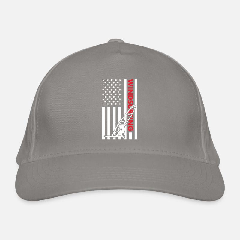 Sport Us Flag Planche à voile Casquette classique bio
