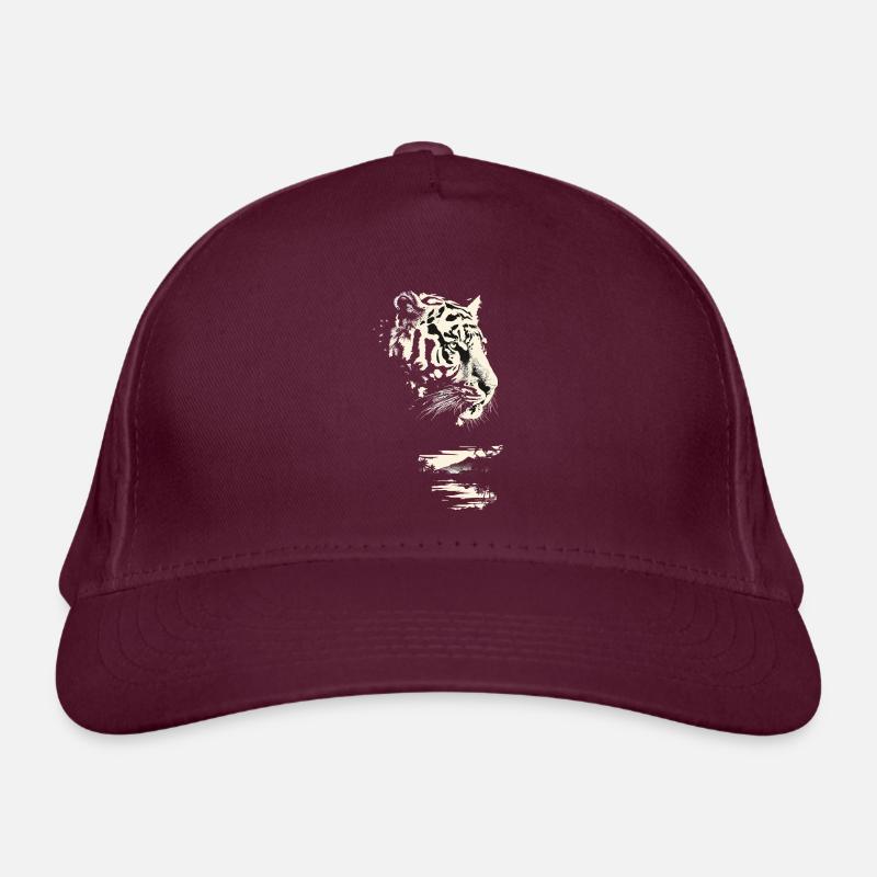 Tiger Wildkatze Jungle Bio-Baseballkappe