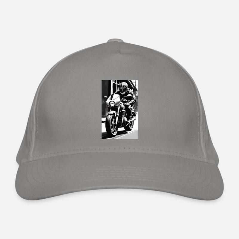 Motorrad | Biker | Motorradfahrer Bio-Baseballkappe