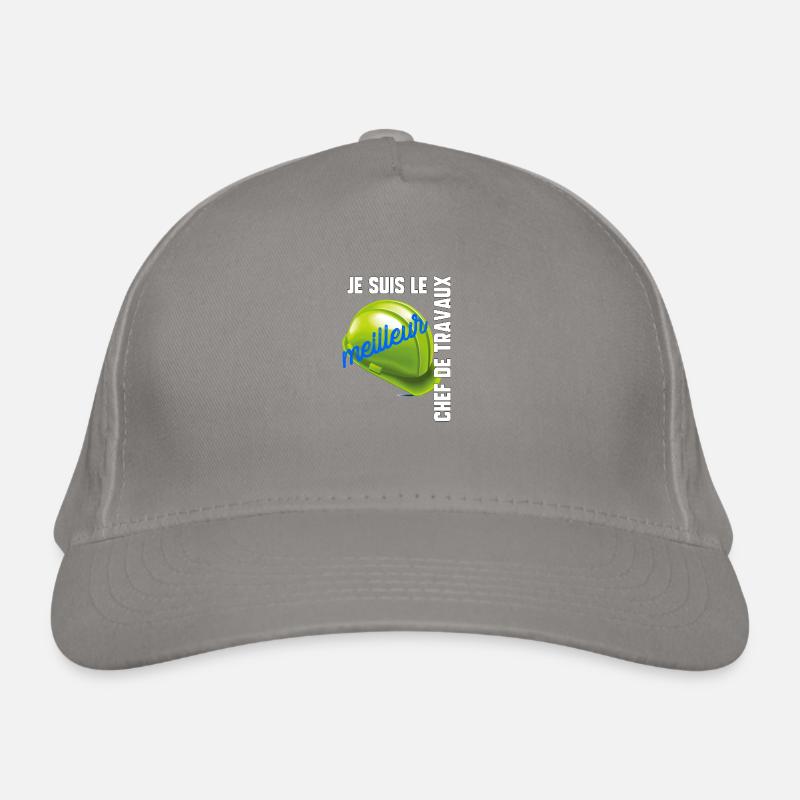 Meilleur chef de travaux Casquette classique bio