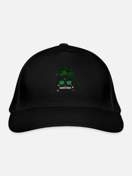 Mauretanien - Bio-Baseballkappe - Schwarz