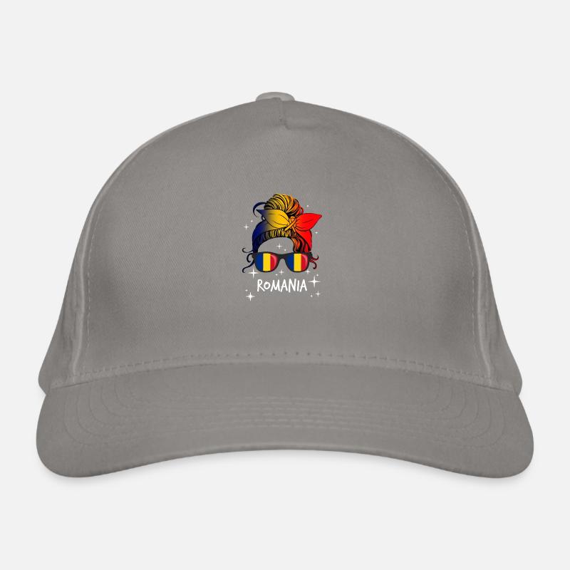 Romania Organic Baseball Cap