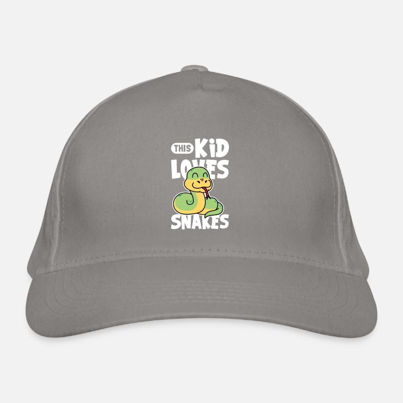 Herpétologiste Serpents Reptile Lover Serpent Casquette classique bio