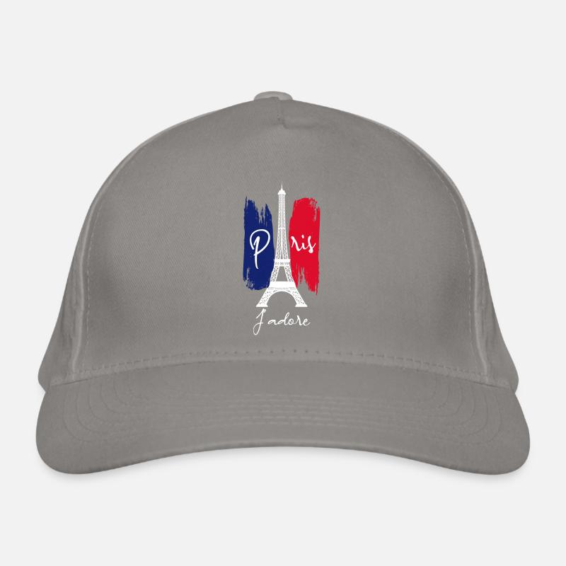 Paris I love it Organic Baseball Cap