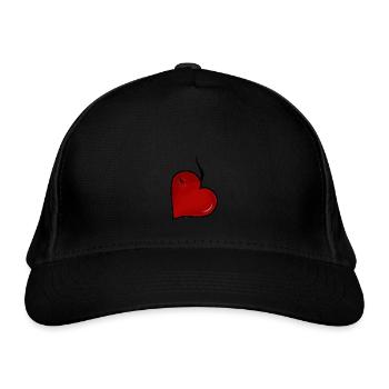 Wounded Heart - Organic Baseball Cap - black - Front