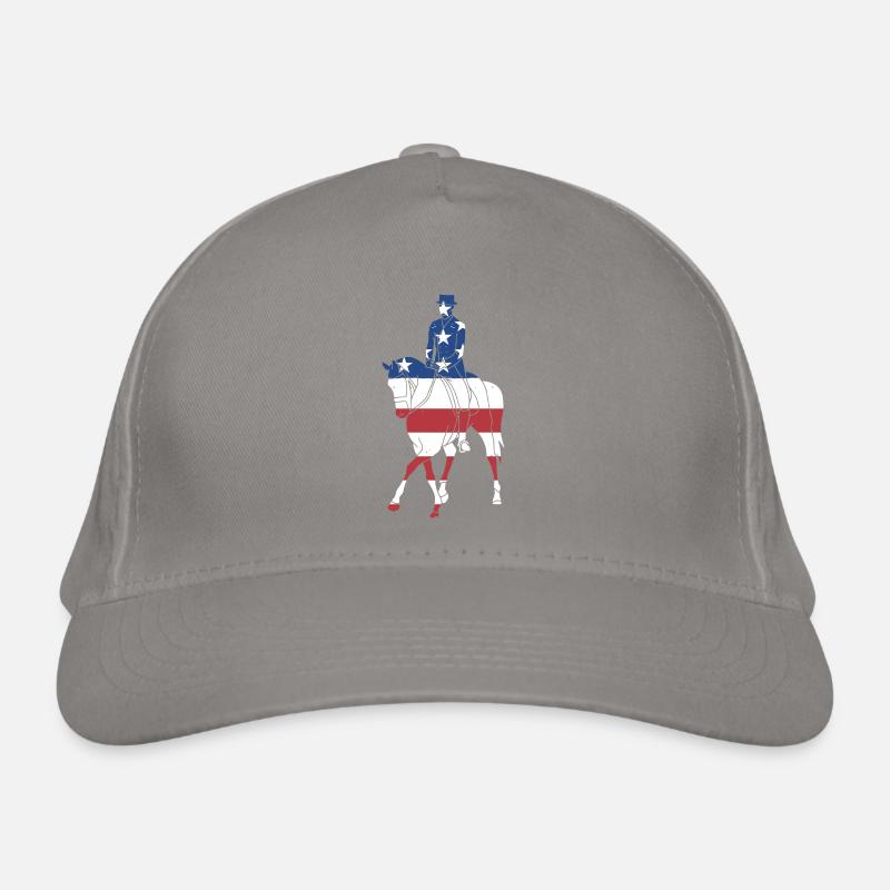 Sport Us Drapeau Équestre Casquette classique bio