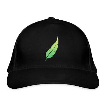 Feather Feeling #5 - Bio-Baseballkappe - Schwarz - Vorne