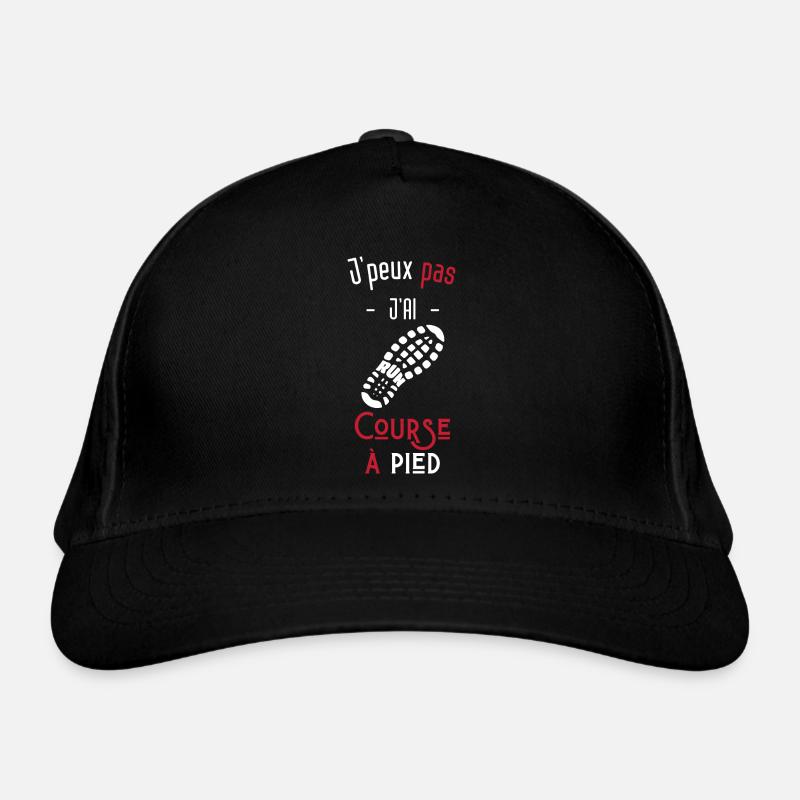 j'peux pas j'ai cours à pied Casquette classique bio