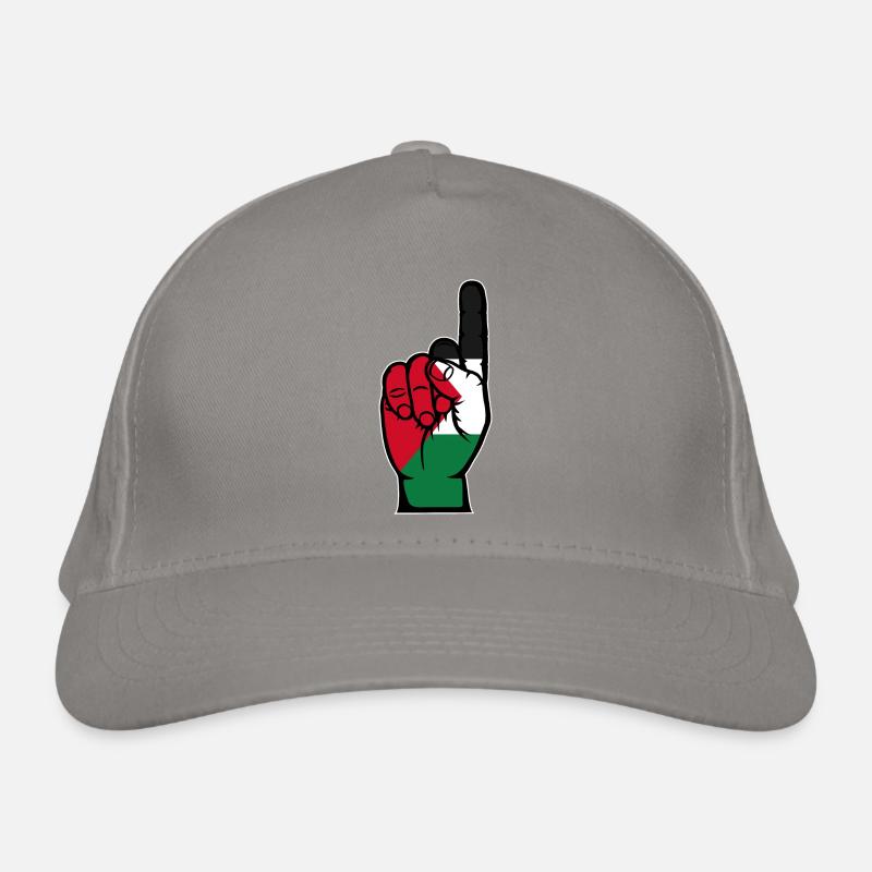 Drapeau palestinien numéro 1 Casquette classique bio