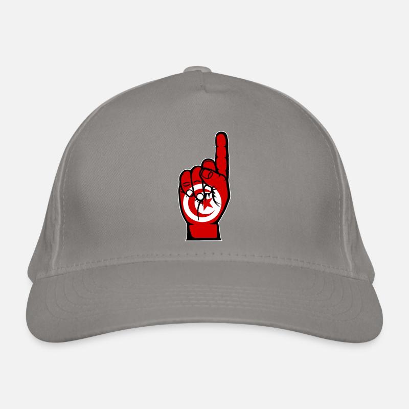 Drapeau tunisien numéro 1 Casquette classique bio