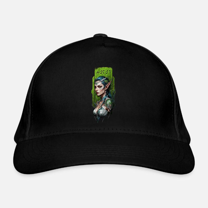 Enchanted Forest elf Guardian Organic Baseball Cap