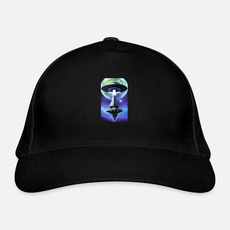Extraterrestre | OVNI | Vaisseau spatial | PAU | étranger Casquette classique bio