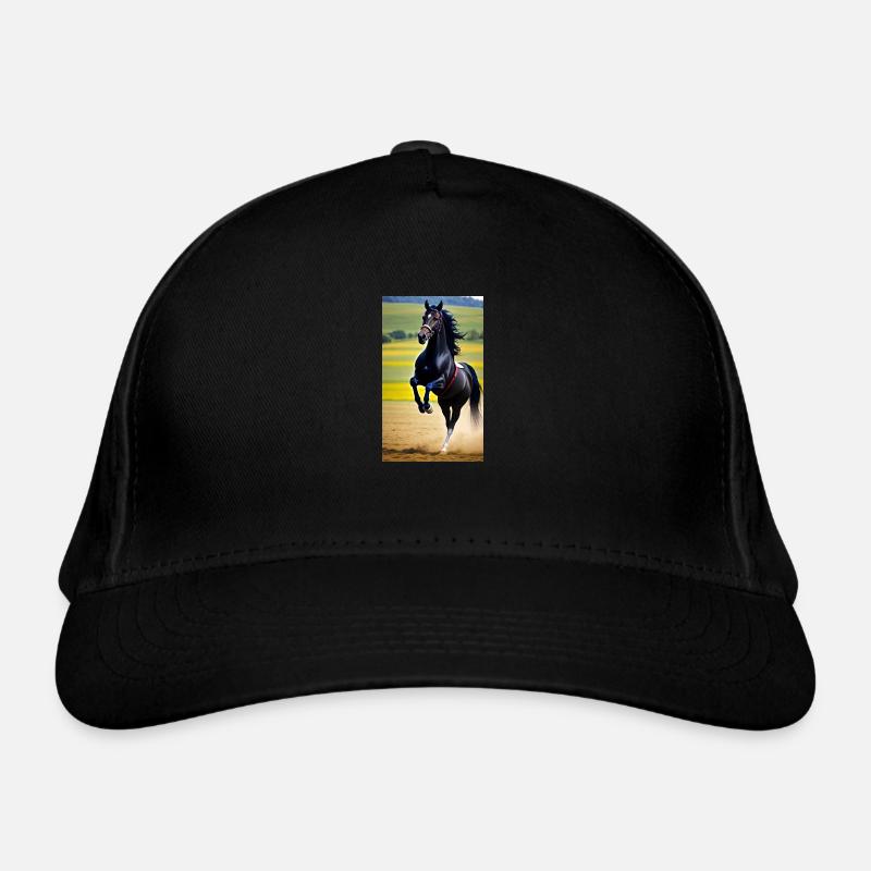 Pferd | reiten | Tier | Reittier | Bunt Bio-Baseballkappe