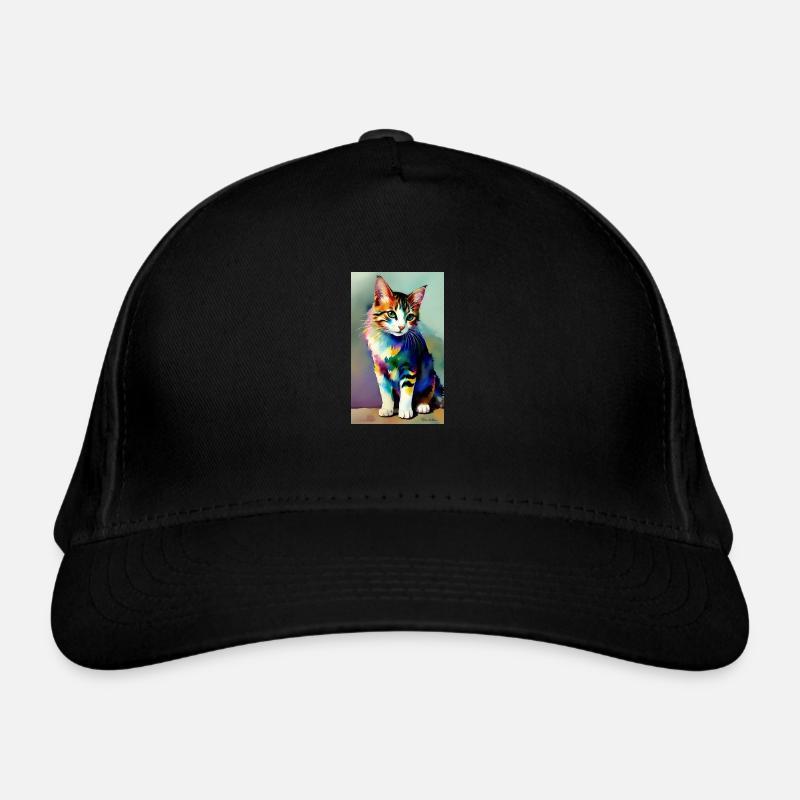 Katze | Haustier | Katzenfan | niedlich | Kätzchen Bio-Baseballkappe