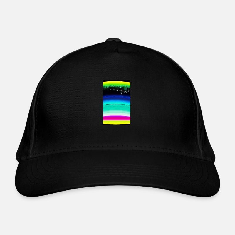 Farben | Bunt | Muster | gemustert | Farbverlauf Bio-Baseballkappe