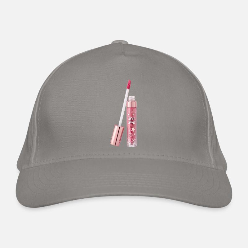 Lip gloss with glitter effect Organic Baseball Cap