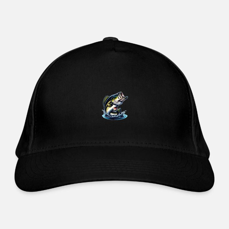 Springender Barsch Bio-Baseballkappe