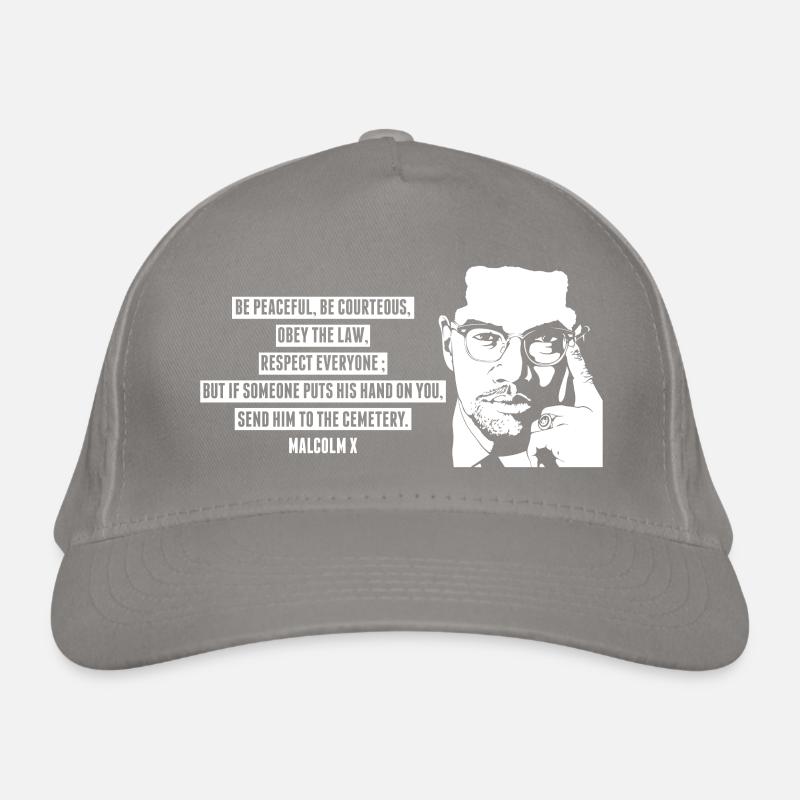 Malcolm X Organic Baseball Cap